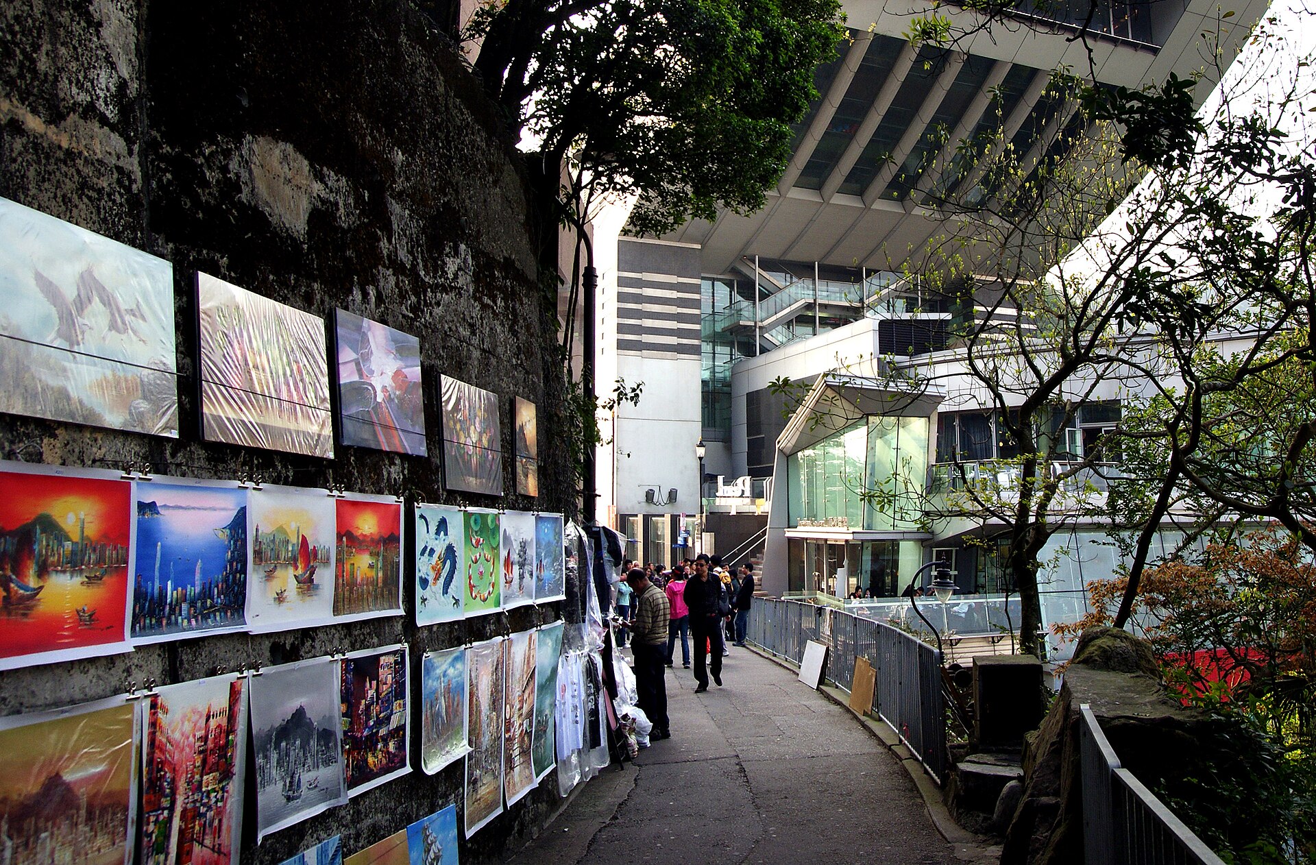 Hong Kong Peak view city