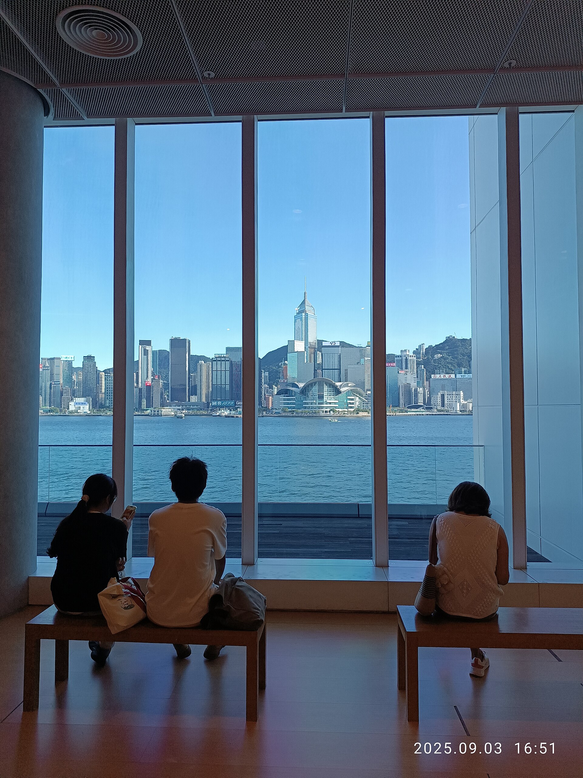 Tsim Sha Tsui Hong Kong harbour view