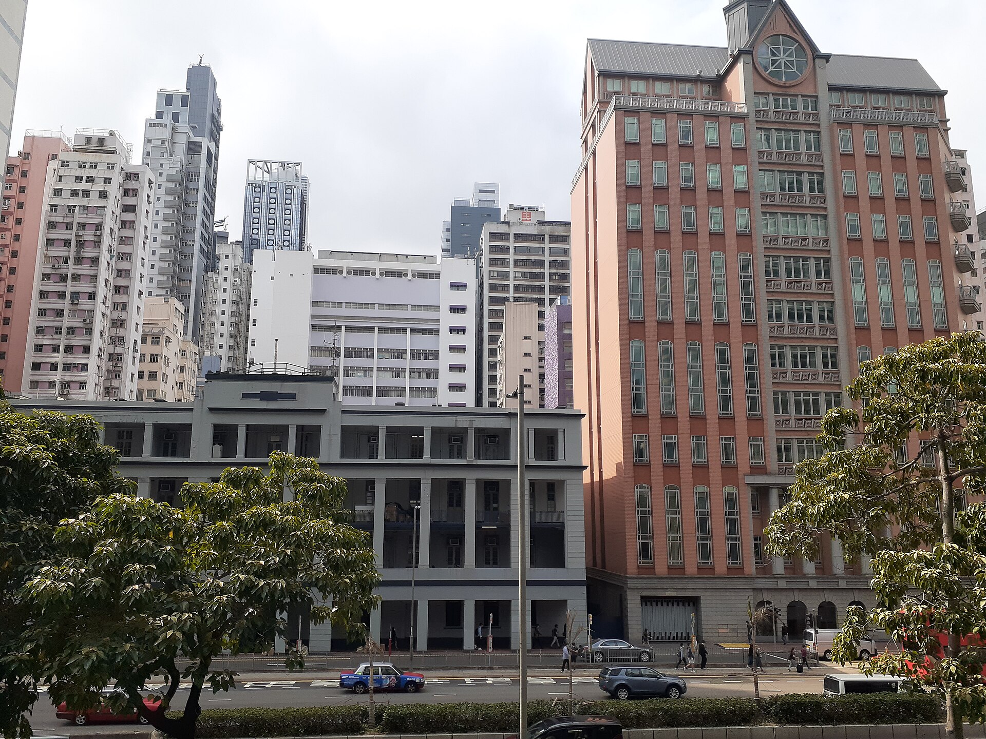 Wan Chai Hong Kong old buildings