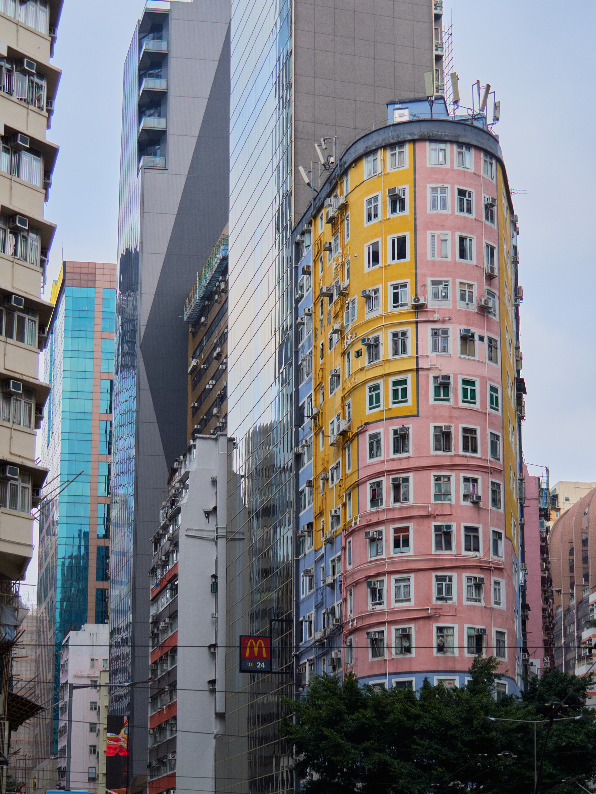 Hong Kong apartment building residential