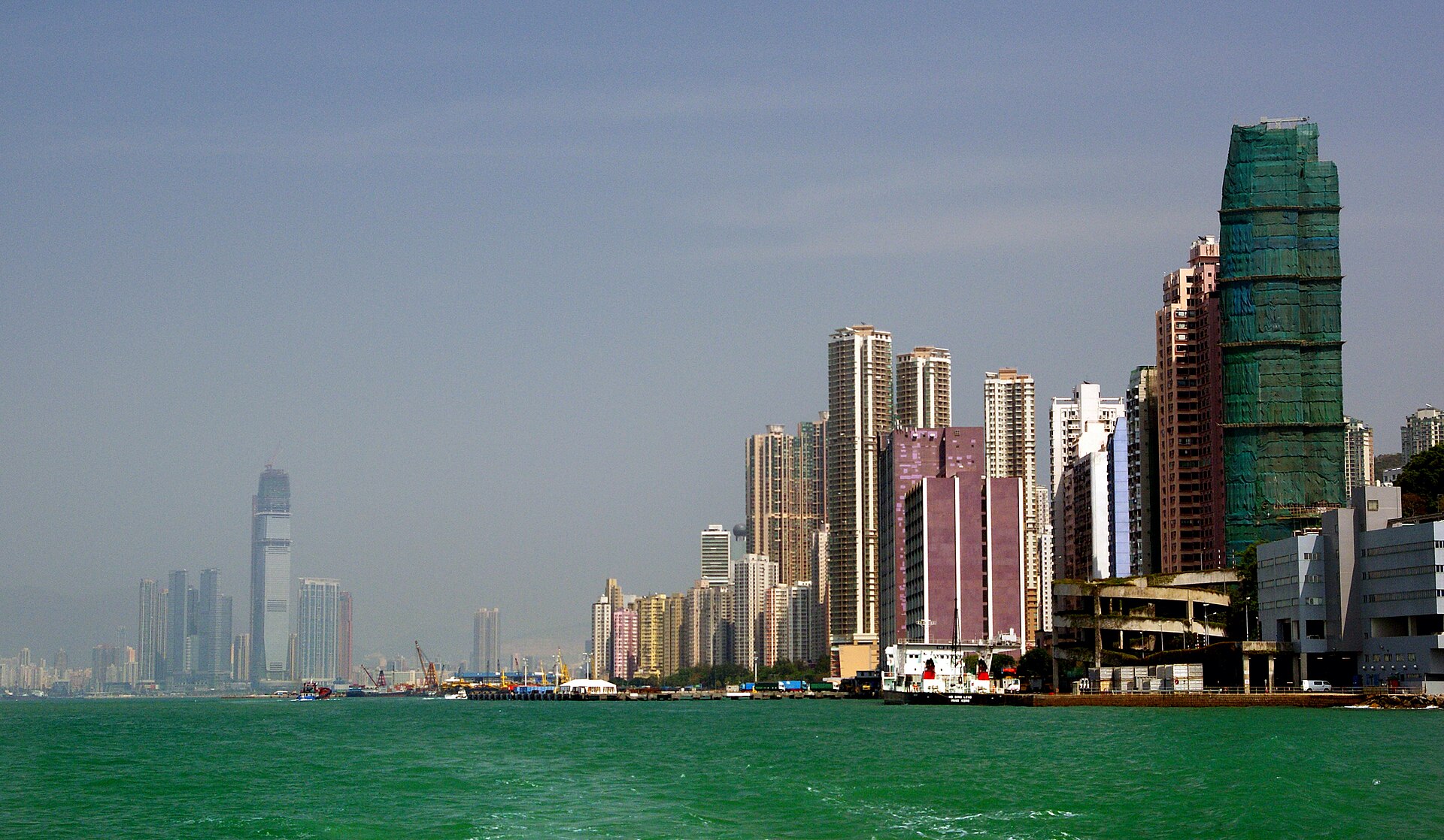 Kennedy Town waterfront Hong Kong