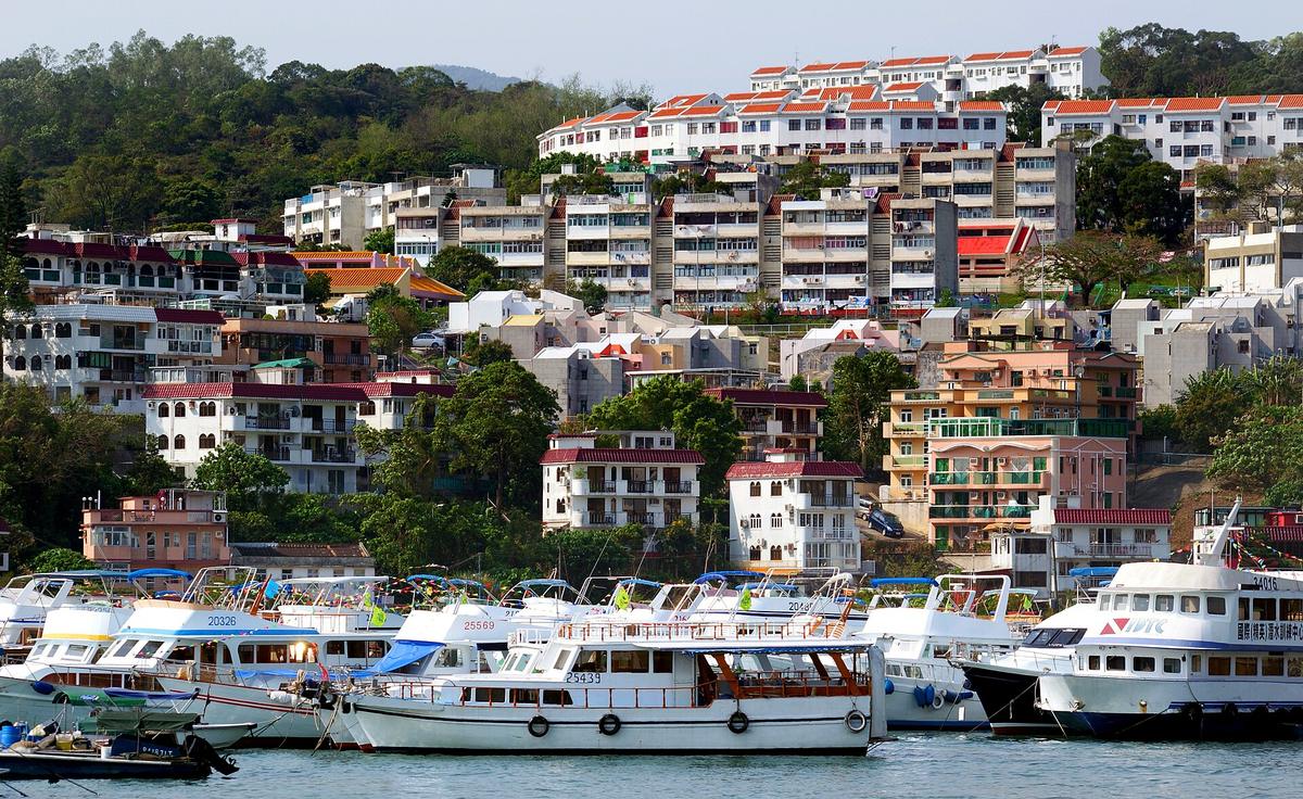 Sai Kung waterfront village Hong Kong